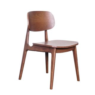 Bergen Dining Chair Timber Frame Timber Veneer Seat