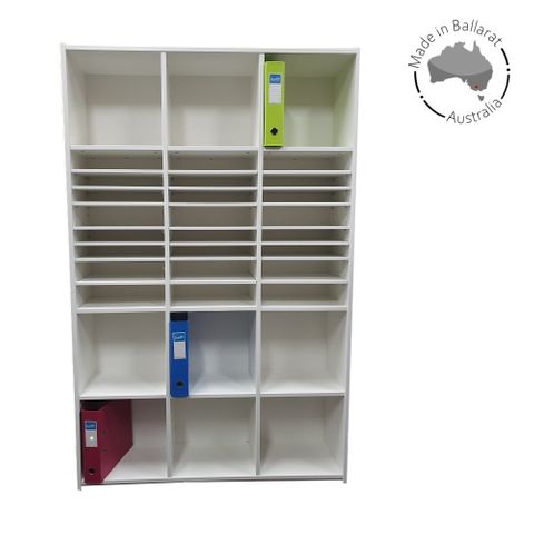 Secondhand Bookcase Pigeonhole H1800 x W1060 x D300mm