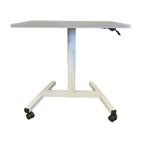 Secondhand Liftoff Table Adjustable Height. White