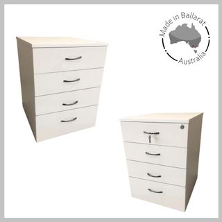 Mobile Pedestal H640xW470xD511mm 4Small NonLock L1