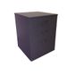 Mobile Pedestal Melamine Range - 2 Small + 1 File Drawers - W470 x H640 x D511mm