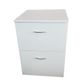 Mobile Pedestal Melamine Range - 2 File Drawers - W470 x H640 x D511mm