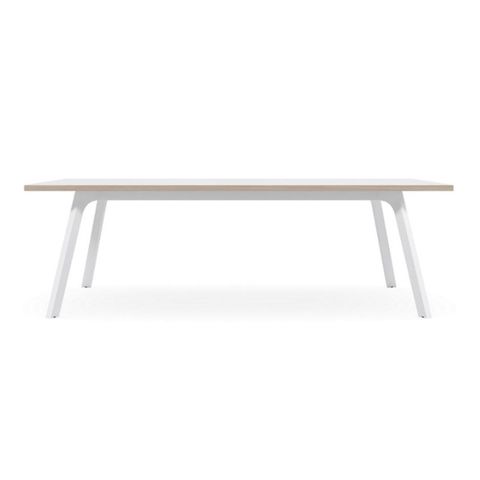 Toro Table 1200 x 750mm White Frame Top L2