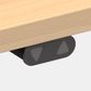 DM33 1800x800mm Electric Desk Fxd Rail Blk L2