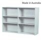 Solid Back Bookcase Range D300mm 18mm Level 2