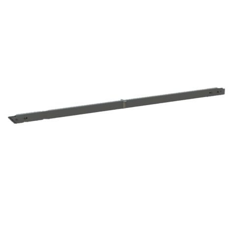 DM33 Fixed Rail L1120mm Grey Unfitted