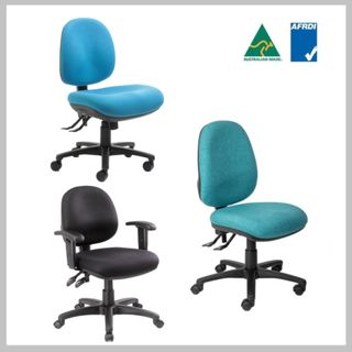 Delta Manual Med Back Std Seat Typist 3L 120kg  F1