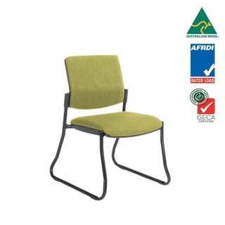 Venice Linea Visitor Chair Sled Base No Arms 135kg F5