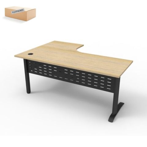 Delux Rapid Span CWS Complete 1800x1800xD750mm Blk NatOak Boxed