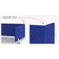 Hush Double Flex Divider Screens Overall Length 2700mm