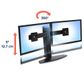 Ergotron Neo-Flex Monitor Arm Dual Black