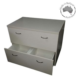 Lateral Filing Cabinet 2 Drawer Non Lock East/West Filing L1