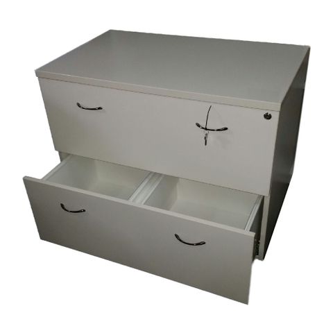 Lateral File Unit 2 Drawer Gang Lock  East/West Filing L1
