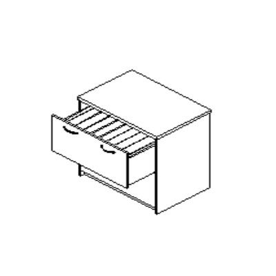 Lateral File 2 Drawer Unit to store Foolscap Suspension Files from left to right