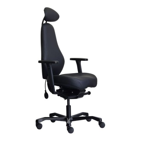 Vieto Spine Executive Chair Headrest Arms 160kg Leather