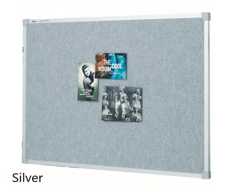 Pinboard Quartet Penrite Bulletin Board 1200 x 900mm Fabric