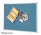 Pinboard Quartet Penrite Bulletin Board 1200 x 900mm Fabric