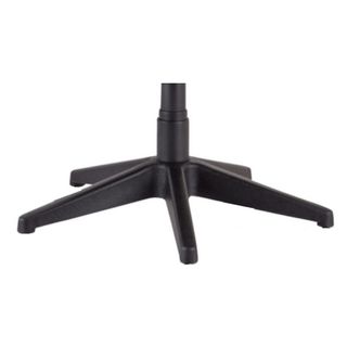 Buro Black Nylon Base - No Castors, Black Gaslift 140mm & Bellowes