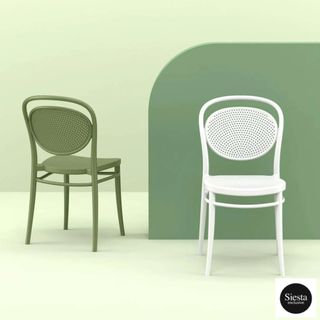 Siesta Marcel Chair UV stabilised PP stackable 150kg