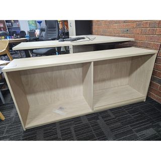 Bookcase L1600 x H700 x D400mm Raw Birch Ply