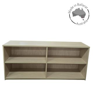 Bookcase L1600 x H700 x D400mm Raw Birch Ply