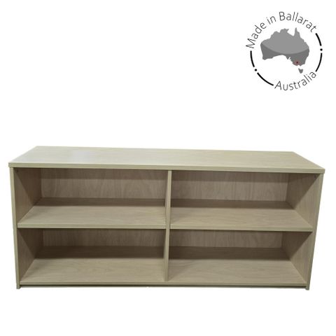 Bookcase L1600 x H700 x D400mm Raw Birch Ply