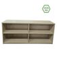 Bookcase L1600 x H700 x D400mm Raw Birch Ply