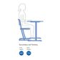 Pantoflex Student Chair Size:460mm  Adult