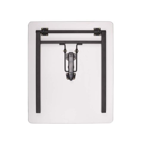 Deluxe Folding 2-Leg Frame: 1 Pair of end legs Black