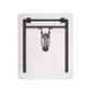 Deluxe Folding 2-Leg Frame: 1 Pair of end legs Black