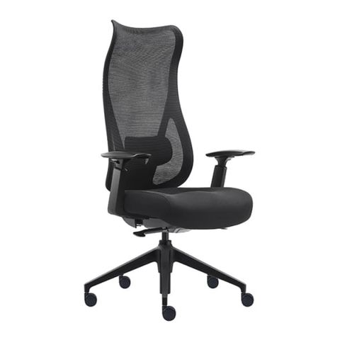 Razor Executive XHB Mesh Back with Arms 130kg Blk