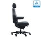 Stanza High Back with Headrest 230 Kg Black Leather