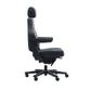 Stanza High Back with Headrest 230 Kg Black Leather