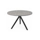 Table Round 1000dia Delta Nouveau  Fox Teakwood/ Blk