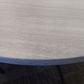 Delta Nouveau Table Round 1000dia  Blk/Fox Teakwood