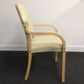 Converse Visitors Chair HB Arms Timber Legs 140kg F6