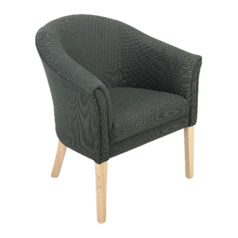 Cosmos Tub Chair Timber Legs Upholstered 130kg F4