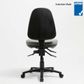 Galaxy Xtra HB Task Chair 3L 140kg Black