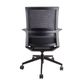 Iris Mesh Meeting Room Chair w/fixed Arms 110kg  Black