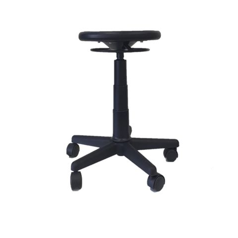 Stool Round Skin-Poly Seat B638R 200mm Gas