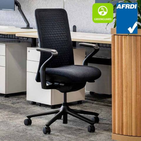 Fuse Synchron Mesh Back Chair with Arms 135kg