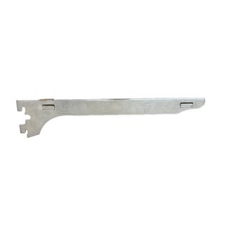 Shelf Bracket with 2xSlot Clips 300mm Nickel  **Run Out **