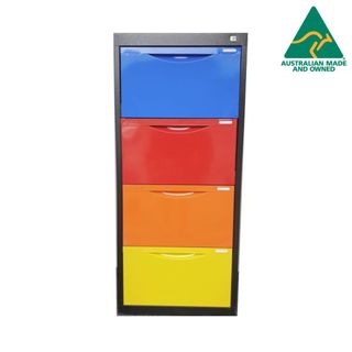 Statewide Homefile 4 Drawer H1325xW467xD455mm MC
