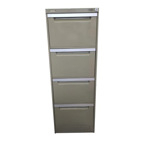 Secondhand Brownbuilt 4Dr Filing Cabinet