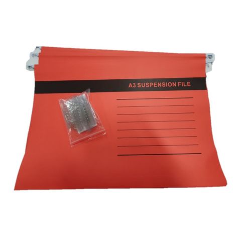 A3 Suspension Files c/w tabs & inserts, Box 25.