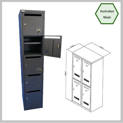 Steel Lockers - Police - Correspondence - Australian Made