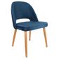 Semifreddo Chairs, Woven Fabric, Velvet, Vinyl or Suede, 150kg