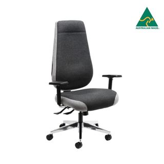 Ergopedic Controller Chair HD XL Seat MD Arms Alloy 200kg  F1