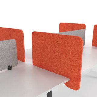 Divi Screen 25mm thick H600xD750mm - suits 25mm top