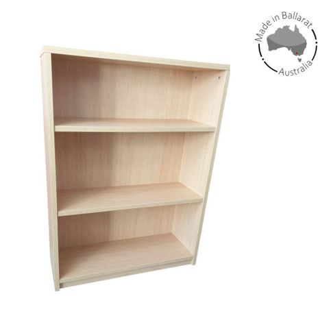 Solid Back Bookcase Range D300mm 25mm Level